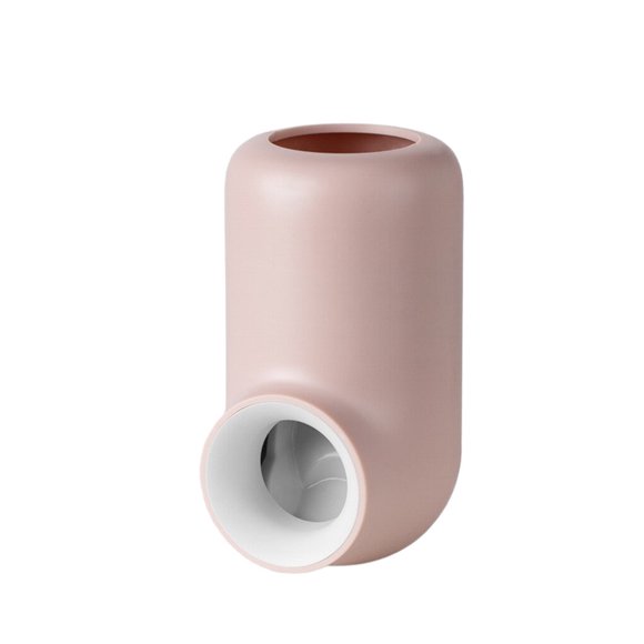 Xingzhi Toothpaste Dispenser Tooth Paste Dispensing Squeezer Holder Refillable Shower Toiletries Shelving Bathroom Accessories Pink