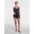 thumbnail image 3 of Joyspun Women's Shine and Lace Cami Set, Sizes XS-XXXL, 3 of 6