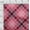 Cerise Pink, variant on oneOone Georgette Viscose Fabric Tartan Check Printed Fabric 1 Yard 42 Inch Wide