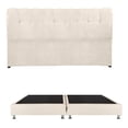 thumbnail image 1 of Box Base Cama King Size + Cabecera Nube Dicasa Crema, 1 of 8