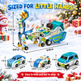 thumbnail image 2 of Lomyolo 3-in-1 Collision Transforming MARS DEER Toys Magnetic Cars Convertible Robot Toys for Kids Dino Car Toddler Fun Christmas Birthday Gift for Age 3-12 Years Boys (BLUE), 2 of 7