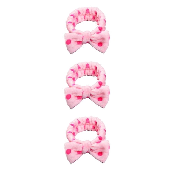 Diadema de lazo Sonducket Banda elástica para la cabeza Suavidad Rosa Type1 NO1