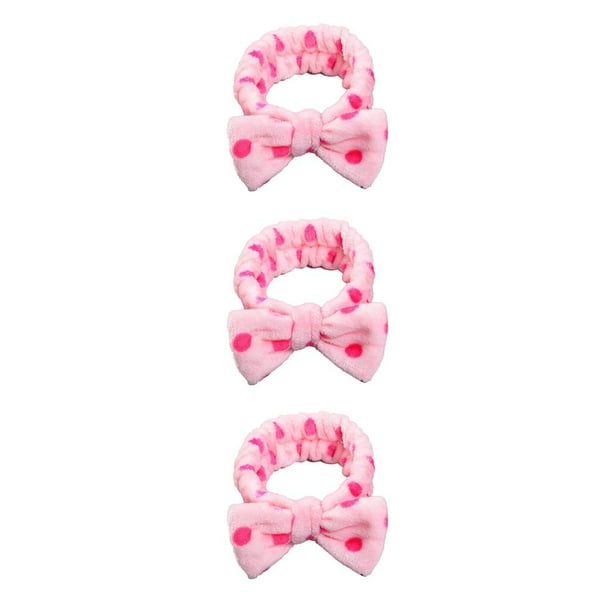 Diadema de lazo Sonducket Banda elástica para la cabeza Suavidad Rosa Type1 NO1
