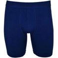 thumbnail image 4 of ISOTONER Men's Boxer Briefs 4-Pack Essential Cotton Stretch No Fly, 4 of 4
