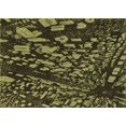 thumbnail image 1 of Ahgly Company Machine Washable Indoor Rectangle Transitional Dark Yellow Green Area Rugs, 5' x 7', 1 of 7