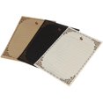 thumbnail image 1 of Writing Paper 8 Sheets Letter Paper Flower Design Letterhead Letter Kraft Brown Writing Paper Letter Drawing Sketch Stationery Fine Workmanship and Durable (Color : Black), 1 of 6
