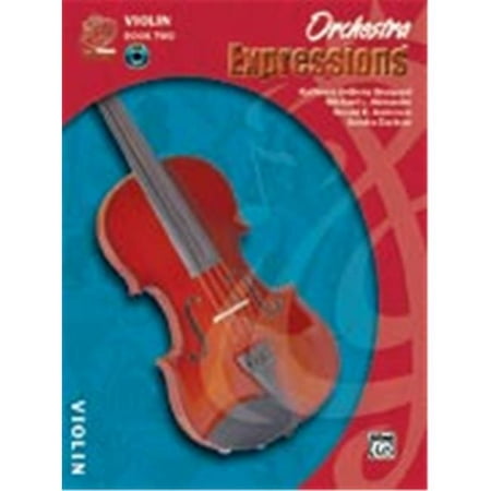 Alfred Orchestra Expressions Book Two Student Edition Violin Book & CD 1