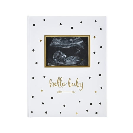 UPC: 0698904720287 | Pearhead Hello Baby Memory Babybook White & Black
