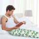 thumbnail image 5 of Fotbe St. Patrick's Day rainbows Pantalones de Pijama para Hombre, Pantalones de Dormir, Pantalones de Casa con Cintura Ajustable y Bolsillos-X-Large, 5 of 6