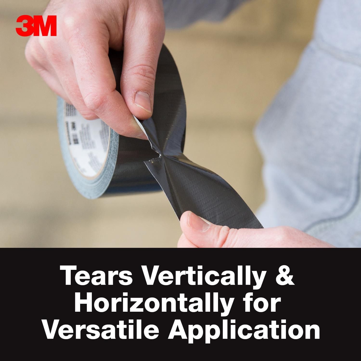 3M™ Duct Tape Black 3920-BK-6C