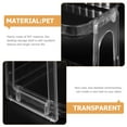 thumbnail image 5 of Worgeous Cosmetics Display Shelf Bathroom Countertop Shelf Transparent Pet 1Pcs, 5 of 8