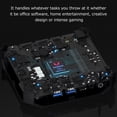 thumbnail image 4 of GMK NucBox KB4 Mini PC AMD Ryzen 7 3750H Processor Radeon Vega 10 Graphics GPU 16GB+512GB Memory Multiple Ports Plug, 4 of 7
