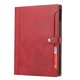 thumbnail image 2 of Funda de piel con tapa horizontal y doble pliegue con textura de becerro para iPad Pro 11 (2022/2021/2020), con marco para fotos, soporte, ranuras para tarjetas y billetera., 2 of 5