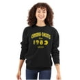 thumbnail image 3 of PACMAN Chasing Ghosts Since 1980 Unisex Plus Size Sweatshirt Brisco Brands 2X, 3 of 5