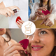 thumbnail image 5 of Estante de la licuadora de la esponja de la belleza, estante seco de la esponja del maquillaje Estante de exhibición del soplo del huevo del almacenamiento Adepaton CPB-DE-LYY623-12, 5 of 5