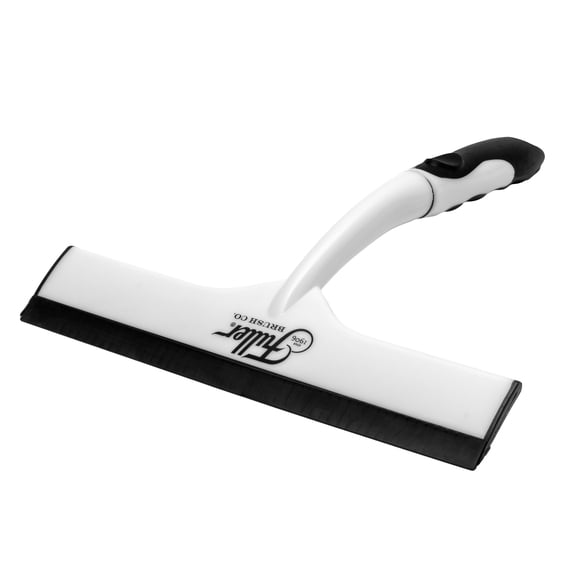Fuller Brush Easy Grip Handheld Squeegee - for Shower Walls, Doors, Tub Surfaces, Windows, Mirrors & Vehicle Windshields - Thermo
