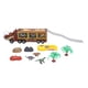thumbnail image 2 of Camión contenedor de dinosaurios, transportador de almacenamiento para niños, camión de transporte, coche de juguete con sonido ligero para niños y niñas, 2 of 8