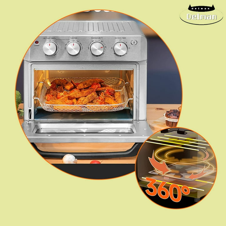 Air Fryer Toaster Oven 7 in 1 Air Fryer Oven Combo Family Size Convection  Oven 360 Air, 1 unit - Kroger