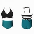 thumbnail image 5 of Gubotare Kid Bikini Little Girls Summer Swimsuits,Little Girl Solid Bikinis Bathing Suit,2 Pieces5T 6T (Green,5-6 Years), 5 of 9