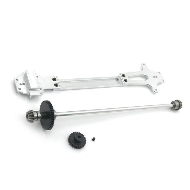 Montaje de Transmisión Bewildely Modificación Losa Segundo Piso Coches Control Remoto 1/12 Plata