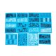 thumbnail image 5 of Adhesivos para uñas con diseño de encaje azul y blanco, decoración 3D para manicura, 48 piezas por paquete, ideal para gel UV y uñas acrílicas., 5 of 6