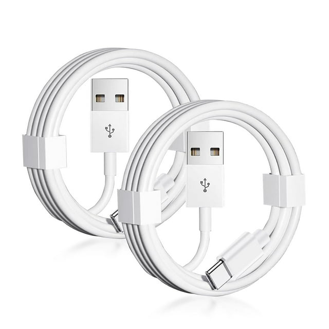 Cable CarPlay LIAUBN USB A a USB C de 46 cm, paquete de 2
