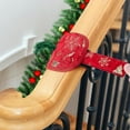thumbnail image 4 of Bootesun 8PCS Railing Protection Christmas Garland Ties, Red Decors Banister Garlands Hanger, Adjustable Banister Protective Padded Faux Pine Stems Garland Ties for Staircase Wreath Home Xmas Decor, 4 of 10