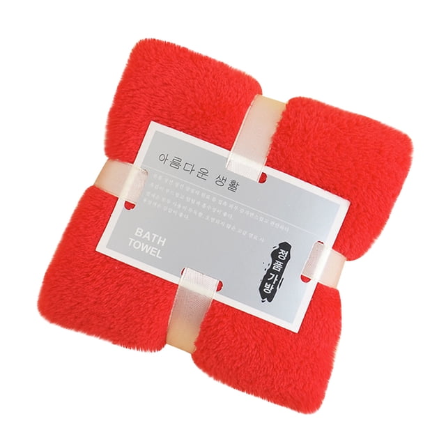 Coral Velvet Towel, Absorbent Towel For Washing Face, Long Staple Cotton, Wedding Gift, Wedding Towel