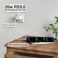 thumbnail image 2 of Cargador GKW de carga rápida de 20 W para iPad con puerto USB-C, paquete de 2, 2 of 9