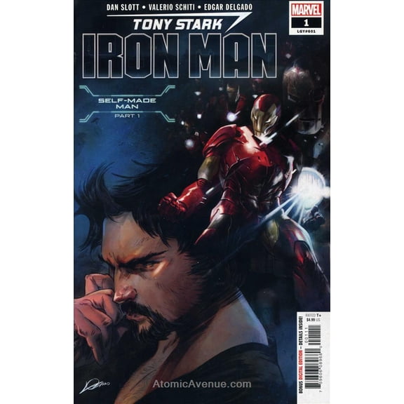 Tony Stark: Iron Man #1 VF ; Marvel Comic Book