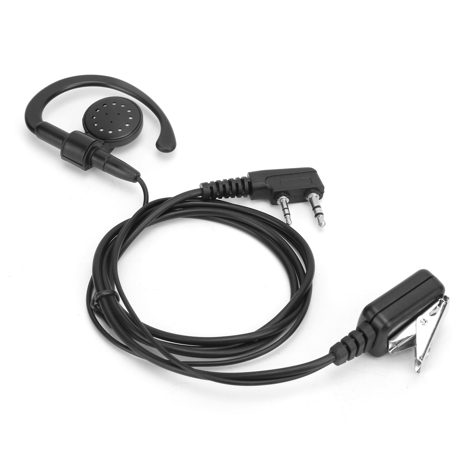 2 Pin Acoustic Earpiece with Mic Law Enforcement Walkie Headset for Two Way Radio UV 5R/5RA/5RA+/5RB/5RC/5RD/5RE/5RE 666s 777s 888s 