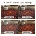 thumbnail image 7 of ODIKA 8'x10' Washable Area Rug Durable, Non-Slip Volcano Crimson Deep Flow Cracked Rock Formation Vortex Pile for Living Room, Under Sectional, Family, 7 of 7