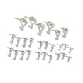 thumbnail image 4 of Kit para colgar cuadros Soluciones para colgar cuadros Ganchos para colgar relojes Plata, 4 of 9