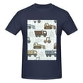 thumbnail image 4 of Bingfone Tractor And Dumper Men'S Loose Fit Short-Sleeve Pocket T-Shirt, 4 of 7