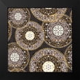 thumbnail image 2 of Charron, Veronique 20x20 Black Modern Framed Museum Art Print Titled - Otomi Cats Step 06B Neutral, 2 of 5