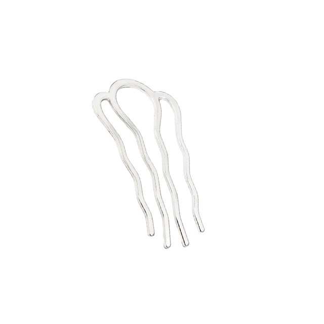 Sonducket Pinza de horquilla para el pelo en forma de U de 4 para mujer, accesorios de horquilla, pasadores de novia chinos clásicos Accesorio para el cabello S/4.6X2.5cm/Blanco