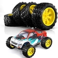 thumbnail image 5 of 4 Uds 118mm 1/10 Rc neumático rueda espuma insertos 12mm Hex para Arrma Redcat, negro, 5 of 5