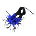 thumbnail image 4 of OULII Blue Oval Masquerade Mask 1 Set Abs Lace Simulated For Women Girls Masquerade Party 11.8X7.9X3.1In, 4 of 8