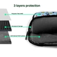 thumbnail image 4 of Lsque Mario Pattern Laptop Bag – Portable & Slim Single-Shoulder Computer Case with Adjustable Strap, Protective, Lightweight for 13”/14”/15.6” Laptops, 4 of 8