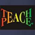 thumbnail image 3 of CafePress - Teach Peace Long Sleeve T Shirt - Long Sleeve Dark T-Shirt, 3 of 4