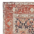 thumbnail image 5 of SAFAVIEH Classic Vintage Caden Oriental Polyester Runner Rug, Navy/Rust, 2'3" x 8', 5 of 7