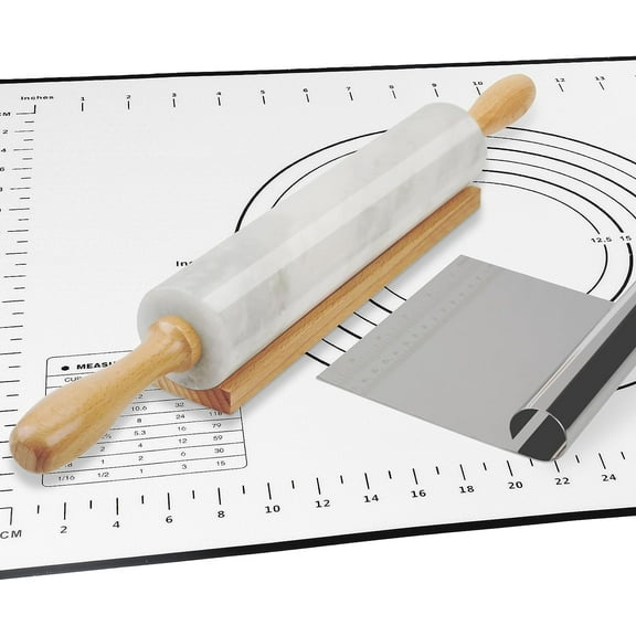 Koville Luxury Marble Rolling Pin (Namib Fantasy)