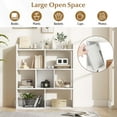 thumbnail image 2 of Costway 1 PCS 7-cube Bookcase Open Storage Shelf with Anti-tipping Kits for Living Room White, 2 of 9