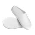 thumbnail image 3 of Lsque White Pattern Womens Comfort Cotton on Scuff With Memory Foam and Anti-skid Sole Slipper-40/41, 3 of 7