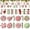 20PCS, variant on Dalrosia 20PCS Colorful Wood Peppermint Ornaments for Christmas Tree - With Ropes for Hanging Candy Decorations and Party Xmas Tree