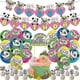 thumbnail image 1 of Chip And Potato Happy Birthday Party Decoration Animals Pet Latex Balloon Supplies Set Banner Cake Topper Gift Mouse Panda Dog, 1 of 5