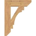 thumbnail image 3 of Ekena Millwork 5 1/2"W x 24"D x 32"H Merced Slat Smooth Bracket, Western Red Cedar, 3 of 4