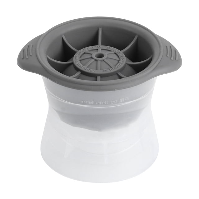 Molde para bolas de hielo, silicona de grado alimenticio, molde para hielo congelado rápidamente, utensilios de cocina de apariencia llamativa