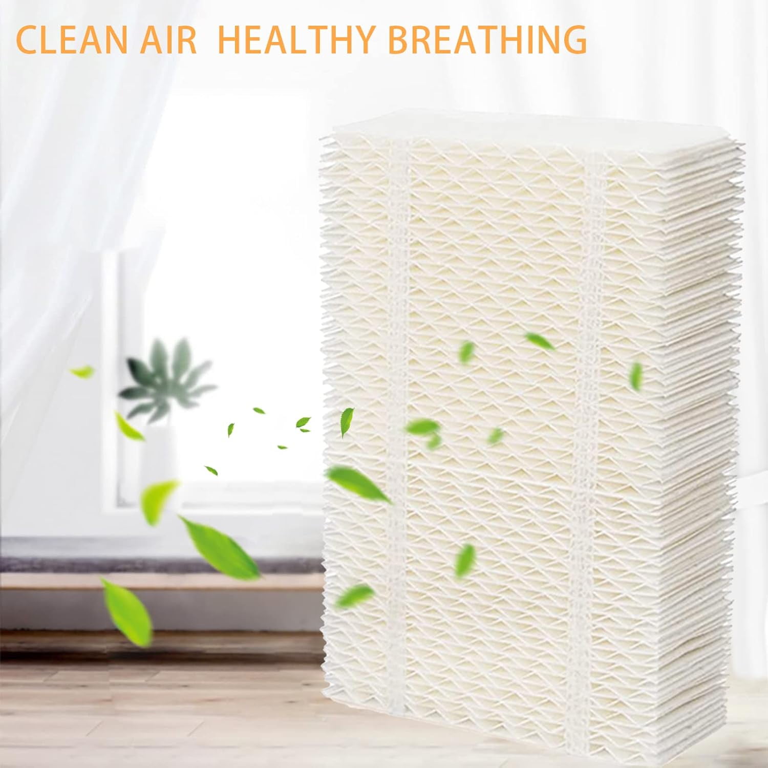 8-Pack Humidifier Wick Filter  Compatible with AIRCARE Essick  HD-1205 Series and  Models