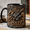 Black, variant on Woodworking Dad Mug 3D Effect Mug for Woodworker Father, Carpenter Coffee Cup Gift